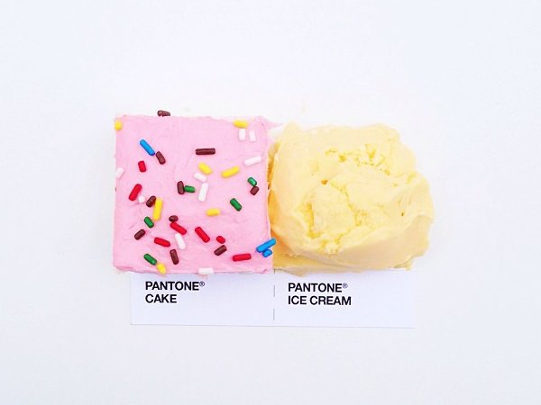 pantone pairings food photography formato Instagram