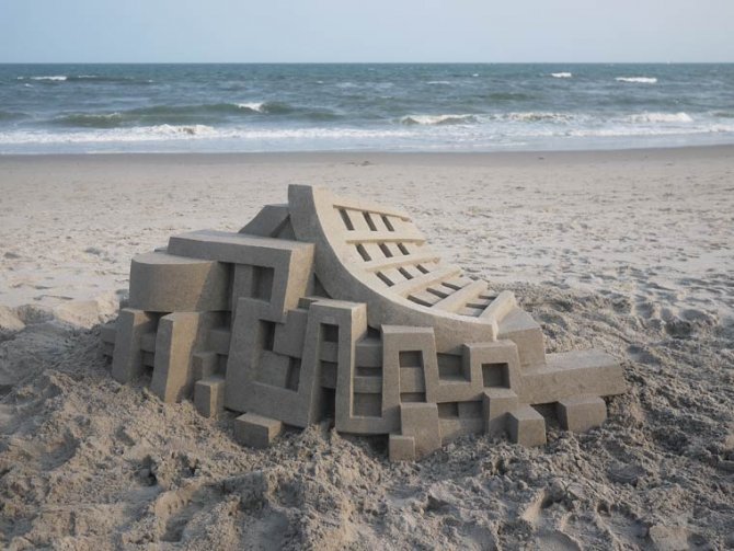 geometric sandcastles Calvin Seibert 151