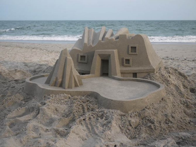 geometric sandcastles Calvin Seibert 181