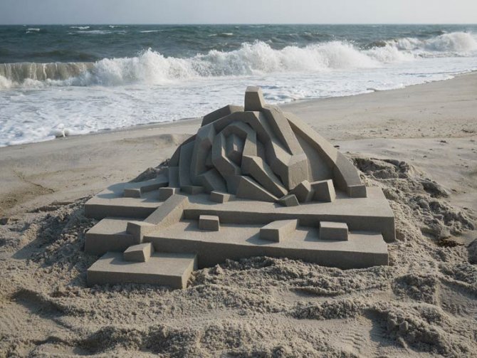 geometric sandcastles Calvin Seibert 31
