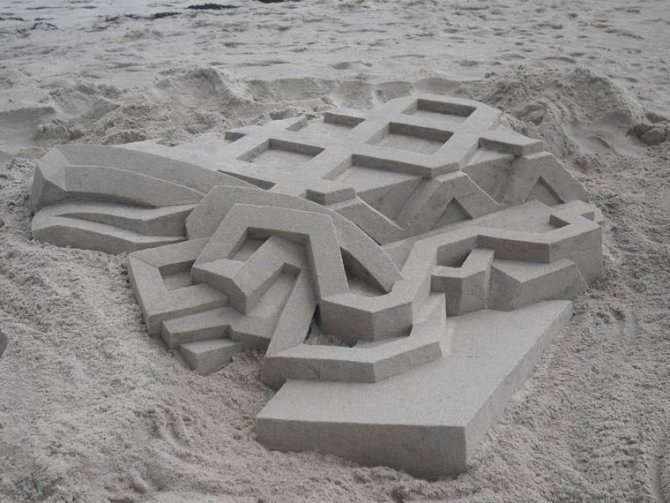 geometric sandcastles Calvin Seibert 41