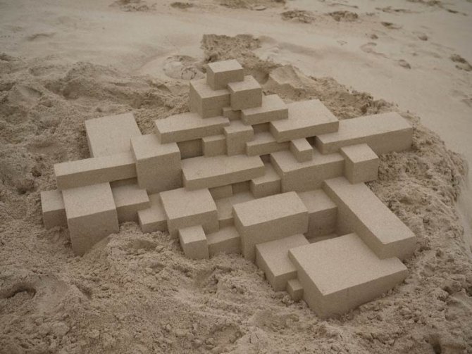 geometric sandcastles Calvin Seibert 5