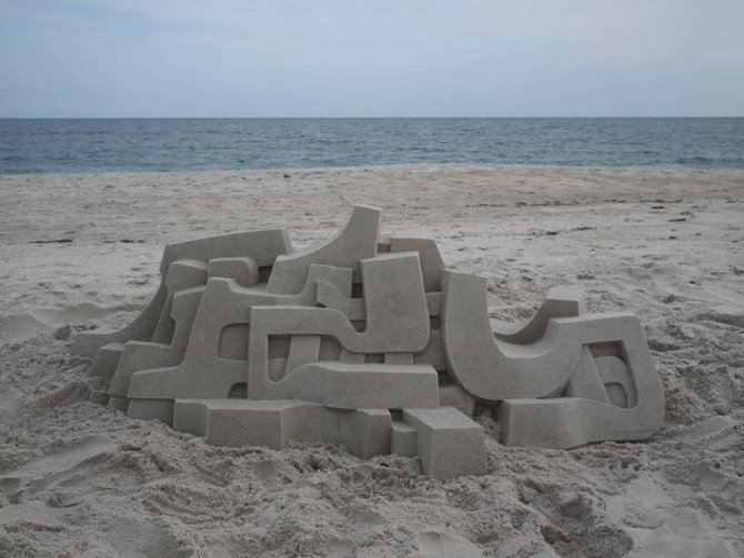 geometric sandcastles Calvin Seibert 91