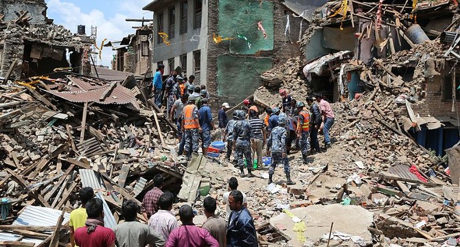 Terremoto in Nepal