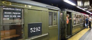 Boardwalk Empire Vintage NYC Subway Train Promo