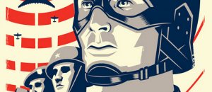 Capitan America Propaganda Poster