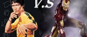 Stop motion ironman vs brucelee