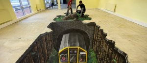 Joe Hill street art 3D