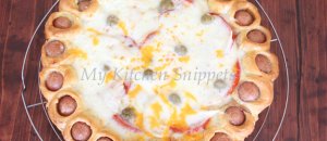 Pepperoni wurstel pizza hot dog (4)
