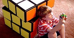 Rubiks cube chest of drawers