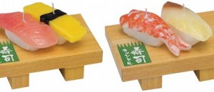 Sushi candele