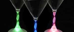 Bicchiere martini led