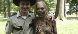 Zombie walking dead