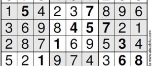 Sudoku everest soluzione