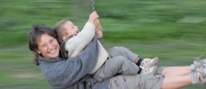 Carrucola giardino parco giochi zip line