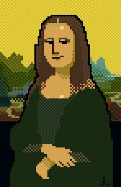 Monalisa 8 bit
