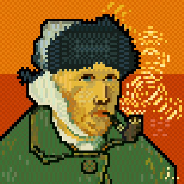 Autoritratto 8 bit