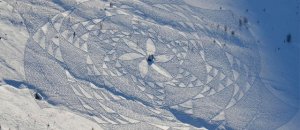 Snow art by simon beck