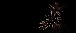 Fireworks reverse video fuochi d'artificio contrario