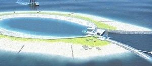 Energia eolica in eccesso? In Belgio un’isola artificiale per stoccarla