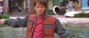 Film back to the future 2 1989 marty mcfly michael j fox jackets jacket
