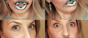 Eye Teeth Makeup