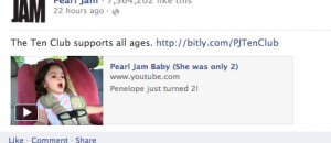 Bimbo di 2 anni canta i Pearl Jam