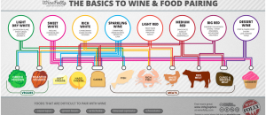 Infografica abbinare vino