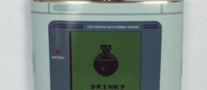 Nintendo Gameboy Flask