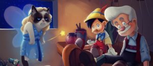 Grumpy cat disney