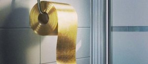 Gold Toilet Paper