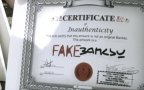 Fake banksy
