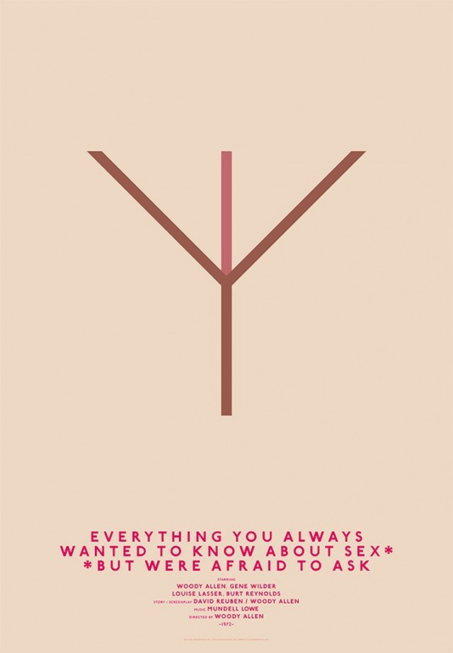 I poster minimalisti dei grandi film della storia del cinema