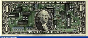Technology Dollar Bill