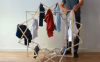 Looped Star Shaped Clothes Horse by Aaron Dunkerton
