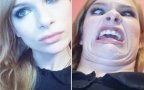 Pretty girls making ugly faces 5