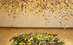 Suspended Flowers Installation