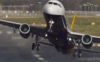Airplane takeoffs and landings gifs that are terrifying