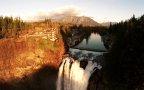 Snoqualmie falls twin peaks drone