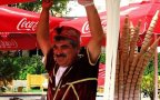 Turkish man ice cream