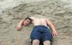 Weird beach photo