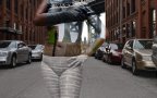 Tina Merry New York Body Painting manatthan bridge