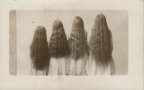Foto epoca vintage schiena girate donne