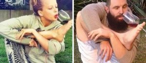 Tinder selfie replicas tindafella