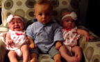Bambino non capisce gemelli