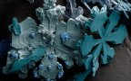 Fiocchi neve microscopio elettronico