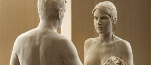 Statue legno