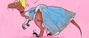 Disney Princesses velociraptors