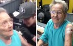 Rebel grandmother tattoo escape care home fb