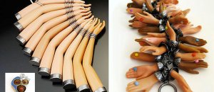 Barbie Dolls Pulled Apart Made Into Jewellery